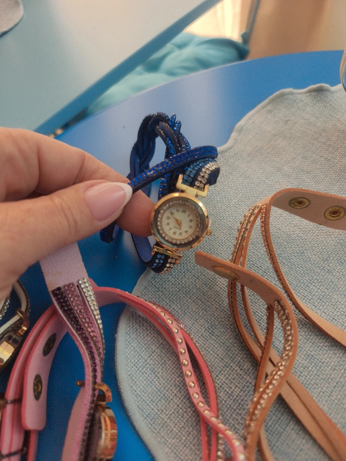 Lot de montre bracelet strass – photo 5